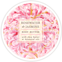Body Butter-Rosewater and Jasmine