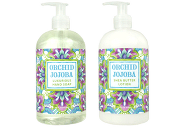 16oz Bottle Exfoliating Body Wash-Orchid Jojoba