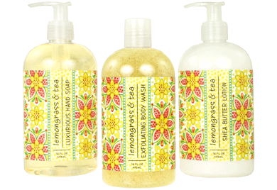 Lemongrass and Tea 16oz Lotion