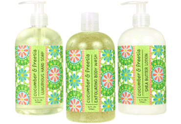 16oz Garden Lotion Cucumber/Freesia