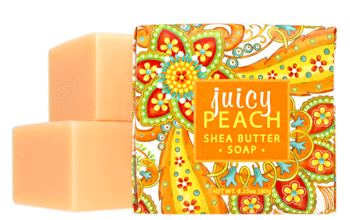 6oz Juicy Peach Soap