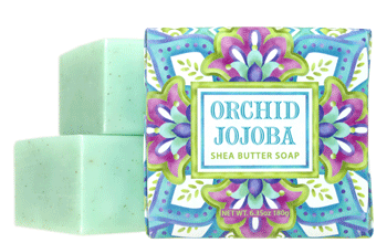 1.90oz Shea Butter Soap-Orchid Jojoba