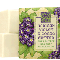 6.35oz Soap - African Violet/Cocoa Butter