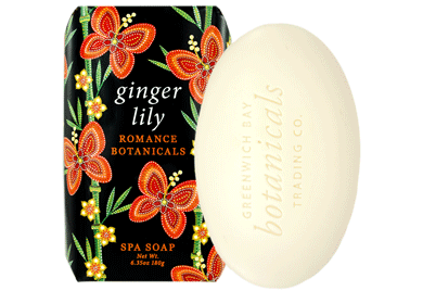 6.35oz Box Soap-Ginger Lilly