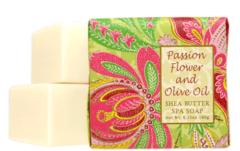 6.35oz Box Soap Passion Flower  Romance Soap