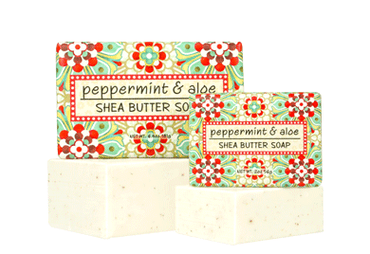 1.90oz Shea Butter Soap-Peppermint