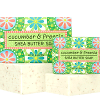 6.4oz Garden Soap-Cucumber & Freesia