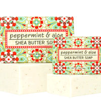 Peppermint & Aloe 6.4 oz Soap