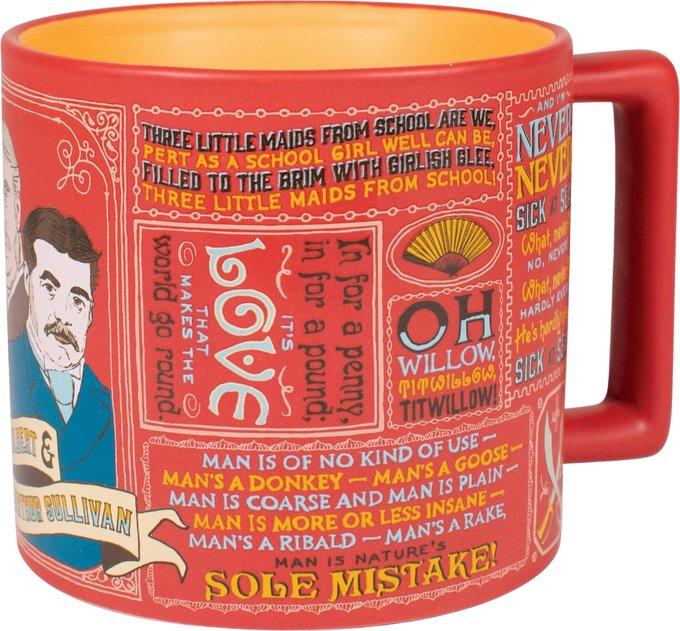 Gilbert and Sullivan Mug