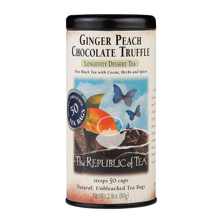 Ginger Peach Chocolate Tea