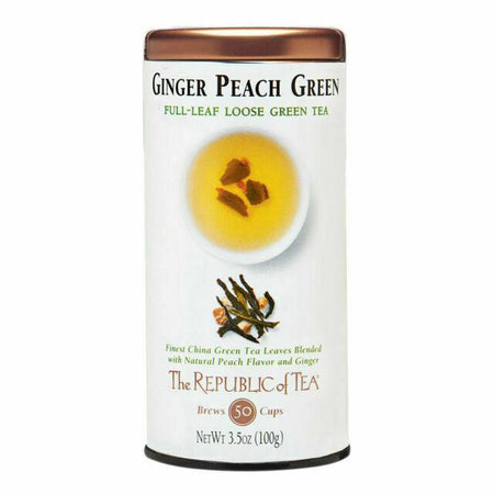 Ginger Peach Green Tea