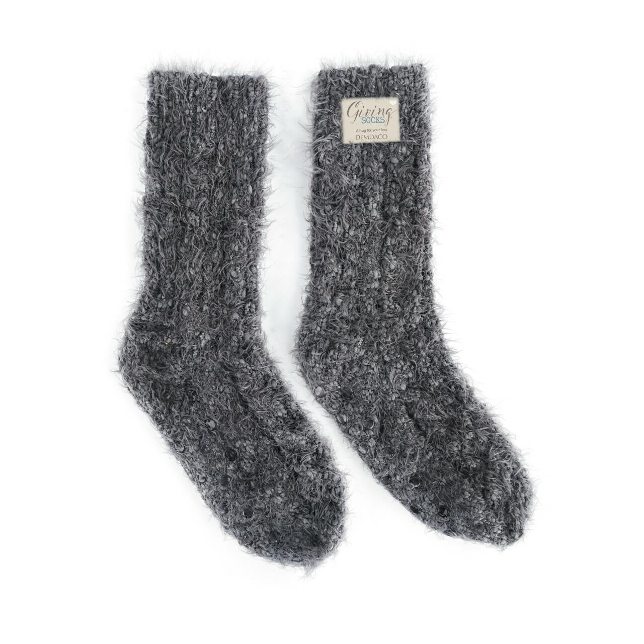 Giving Socks- Charcoal