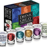Great Drinkers Shot Glasses