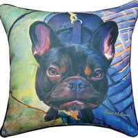 Gus Donato French Bulldog Pillow