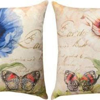 Harlequin Poppy 18" Pillow