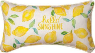 Hello Sunshine Lemon Pillow