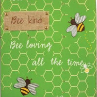 Humble Bee Wood Sign