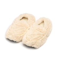 Cream Warmie Slippers