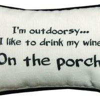 I'm Outdoorsy Pillow