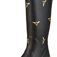 Welly Print Black Bee Size 10