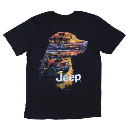 Jeep Dog Says T-Shirt Black