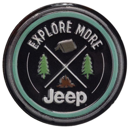 Jeep Explore More Tin Magnet