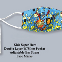 Kids' Superhero Face Mask