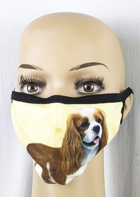 King Charles Cavalier Face Mask