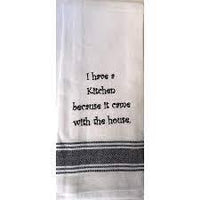 Kitchen w/ House Tea Towel