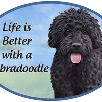 Labradoodle Car Magnet