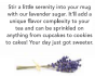 Lavender Sugar