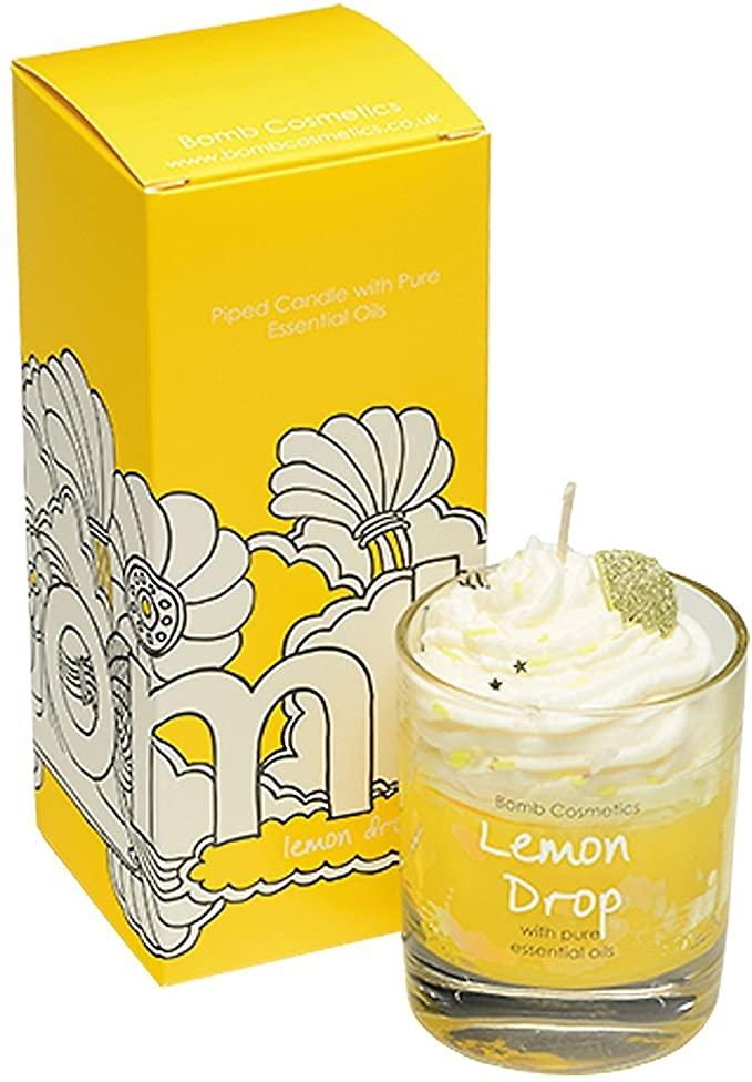 Lemon Drop- Piped Candle
