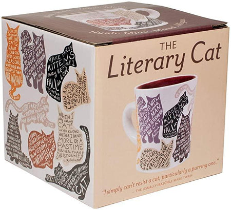 Literary Cat Mug