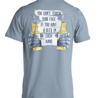 Beer in Each Hand Short Sleeved Shirt XL