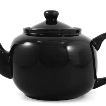 6 Cup Windsor Teapot – Black