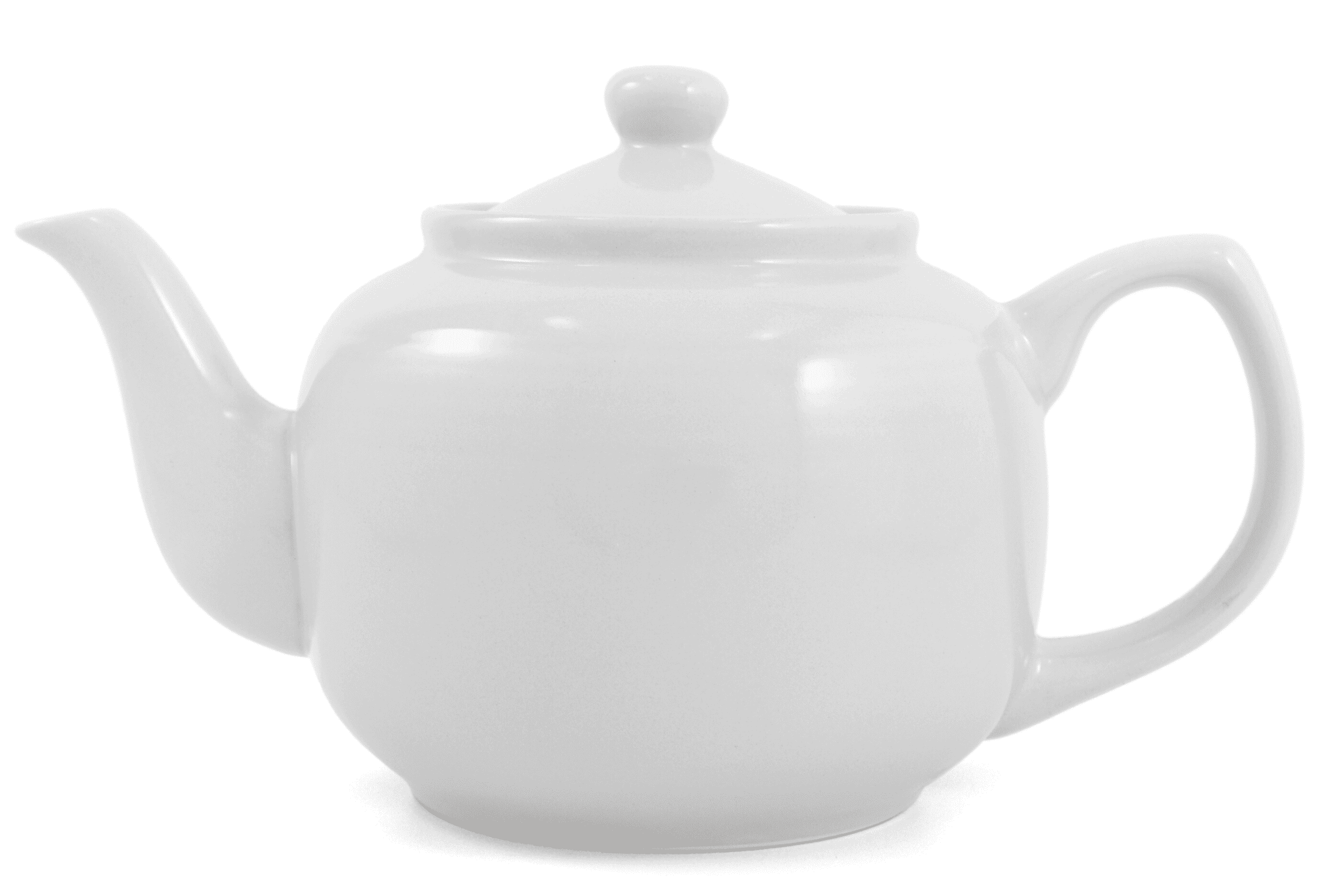 6 Cup Windsor Teapot – White