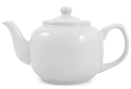 6 Cup Windsor Teapot – White