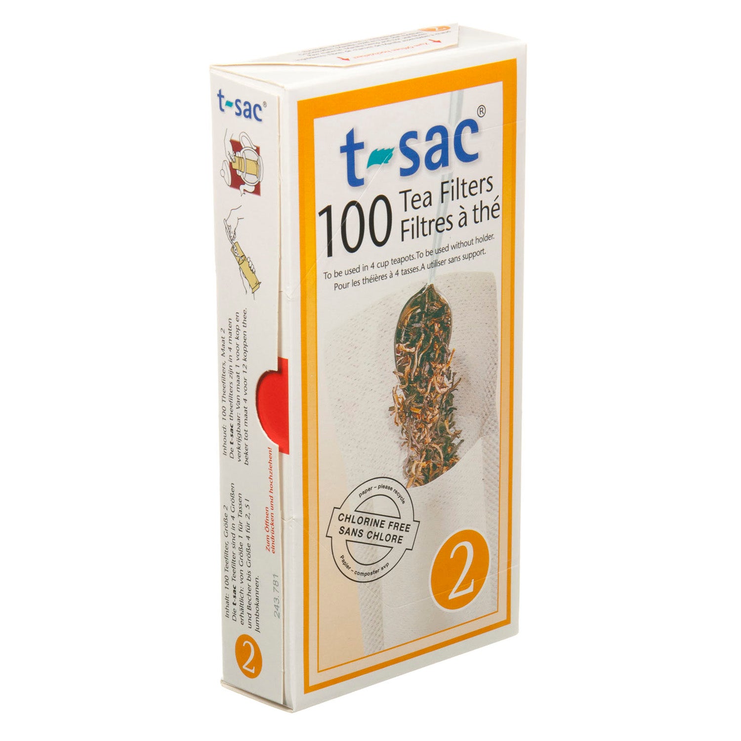 2-4 Cup T-sac Filters