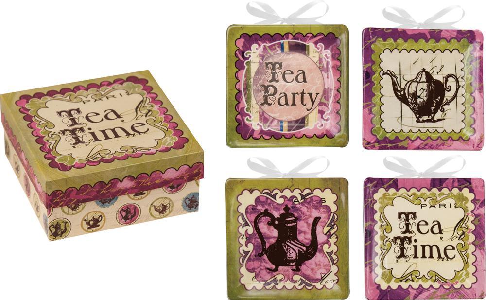 Tea Time Plates Set