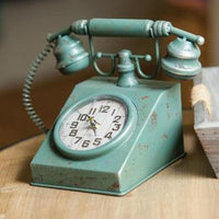 Retro Telephone Table Clock