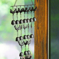 Layerd Rooster Wind Bell