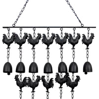 Layerd Rooster Wind Bell