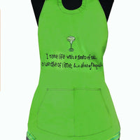 I Take Life with Tequila Apron