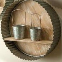 Round Metal Shelf Large