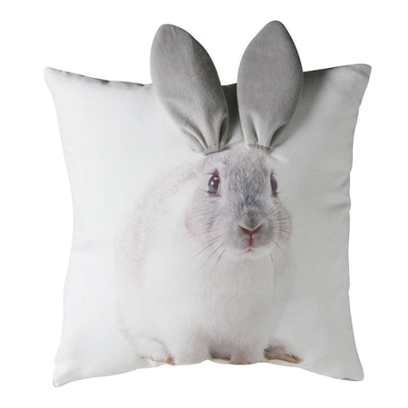 3D Bunny Pillow 18"