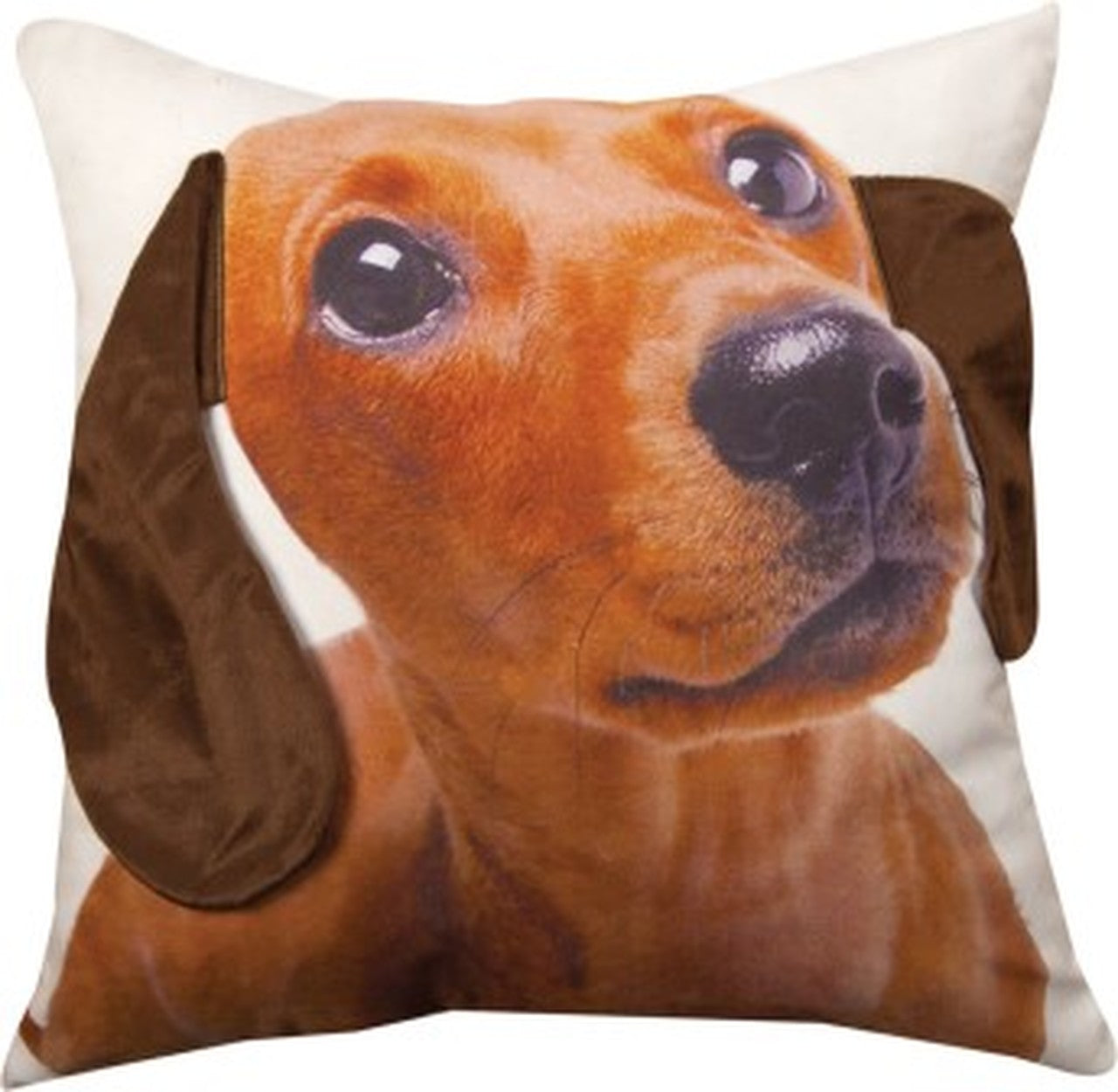 3D Dauchsund Pillow 18"