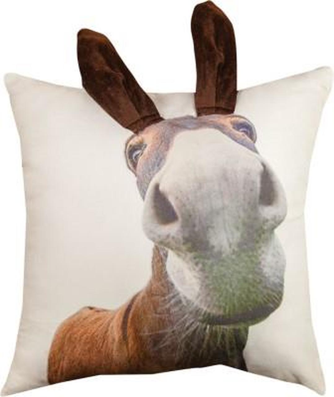 3D Donkey Pillow