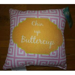Chin Up Buttercup Pillow