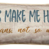 Cats Make Me Happy Pillow