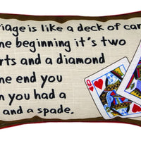 Marriage is a Deck of Cards Pi